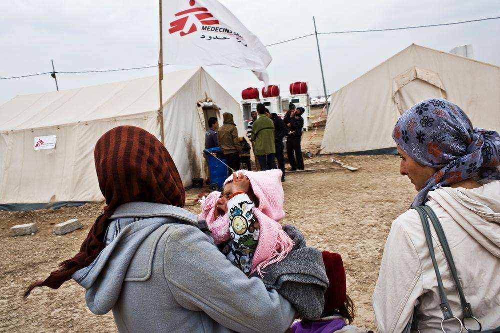 Medical Camp for Syrian Refugees